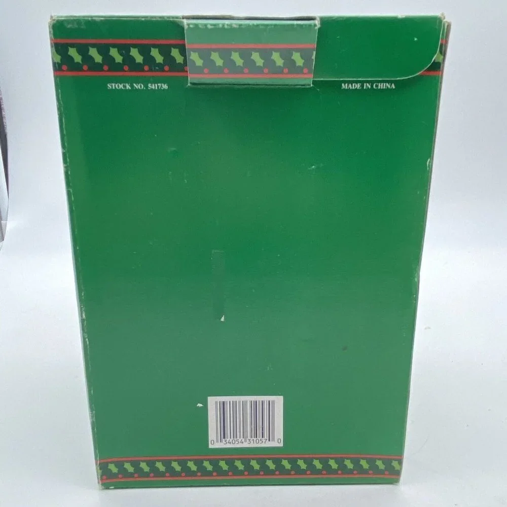 VTG 90s House Of Lloyd Flossie Christmas Bunny Doll Box‎ Holiday Cottagecore Y2K